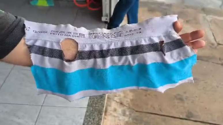 Assaltante usava cueca como m&aacute;scara