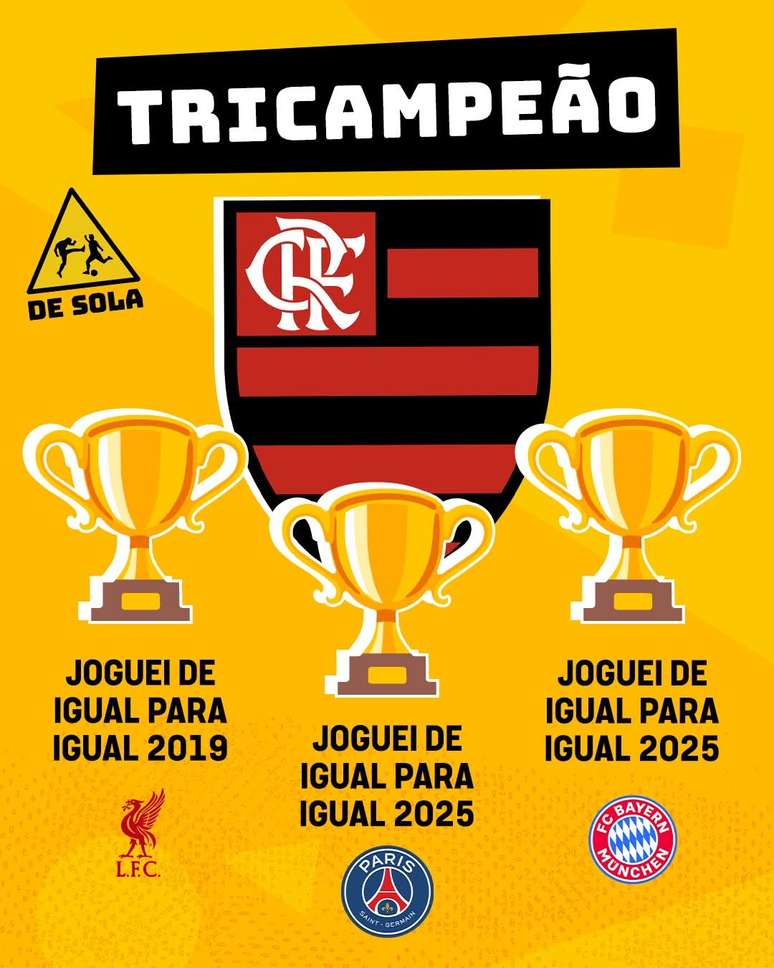 Minutos ap&oacute;s a derrota do Flamengo, memes j&aacute; encheram as redes sociais