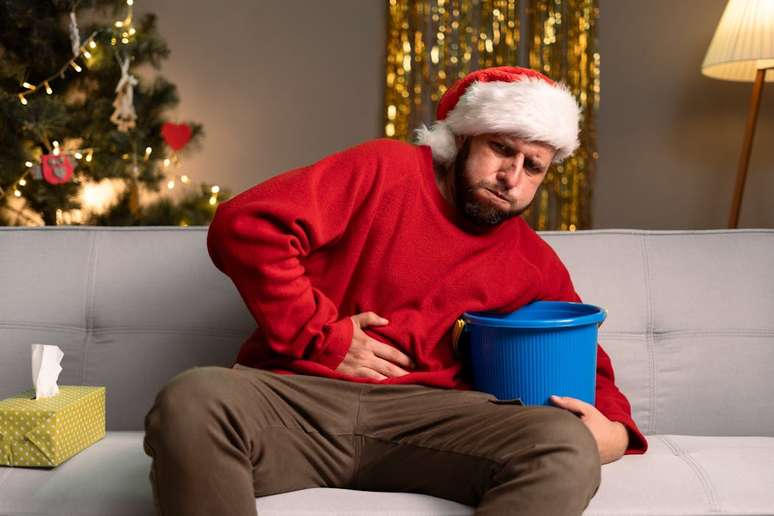 As agências de saúde pública observam um aumento sazonal nos casos de intoxicação alimentar durante o período festivo, que se acredita estar relacionado com a preparação generalizada de aves. Alguns cuidados básicos devem ser tomados na preparação dos alimentos. Lysenko Andrii/Shutterstock