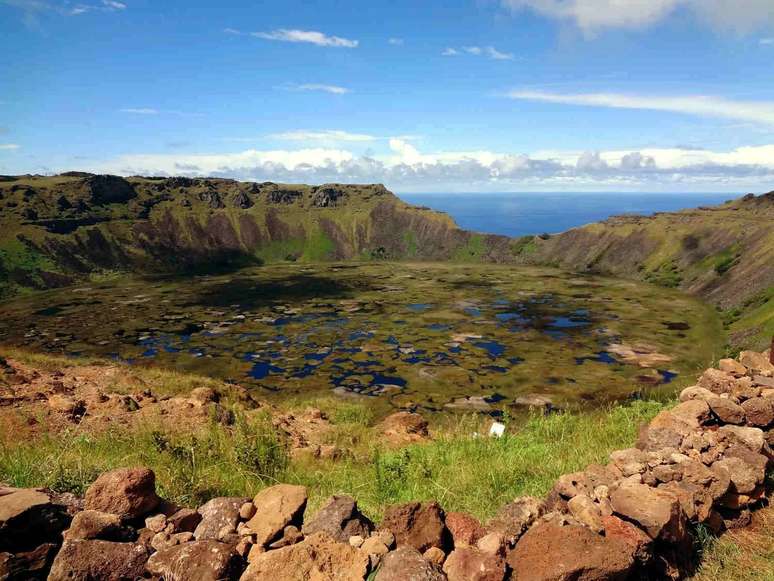 Vulc&atilde;o Rano Kau 