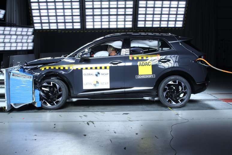 Kia Sportage no crash test do Latin NCAP
