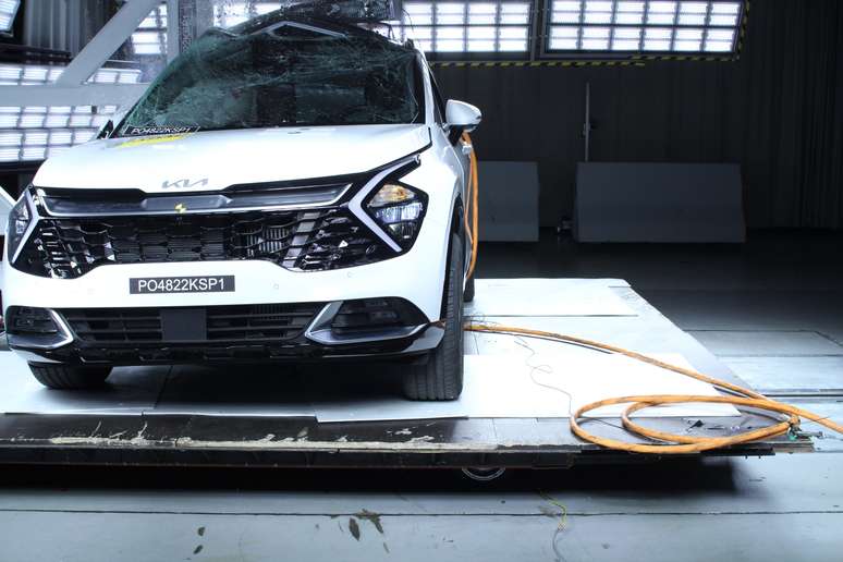Kia Sportage no crash test do Latin NCAP