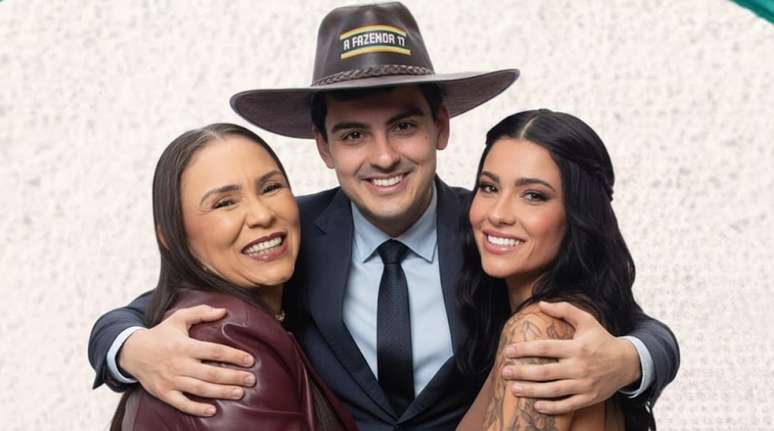 Com a ajuda da Intelig&ecirc;ncia Artificial (Gemini do Google) unimos Yon&aacute;, Dudu e Ray, os protagonistas de 'A Fazenda 17'