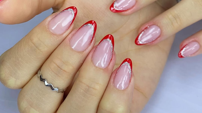 Unhas de Natal 