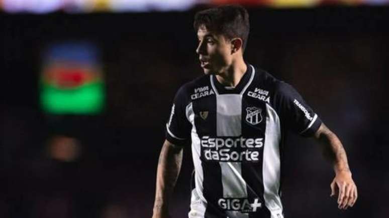 Zanocelo, volante emprestado pelo Santos ao Cear&aacute; 