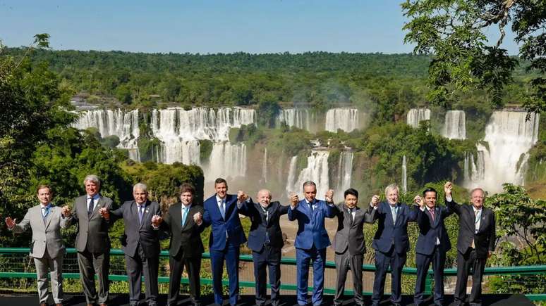 Opening of the Mercosul Summit, in Foz do Iguaçu