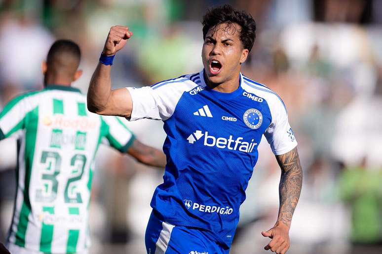 Kaio Jorge foi um dos principais nomes do Cruzeiro em 2025 &ndash;
