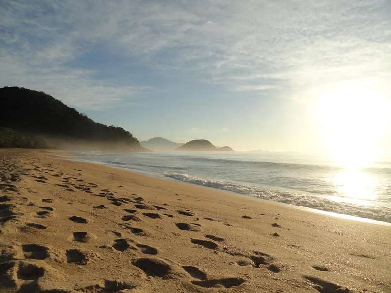 Praia do F&eacute;lix, em Ubatuba 