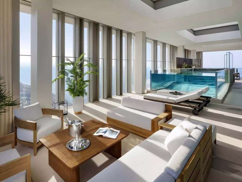 Su&iacute;te panor&acirc;mica do hotel em Dubai &ndash;