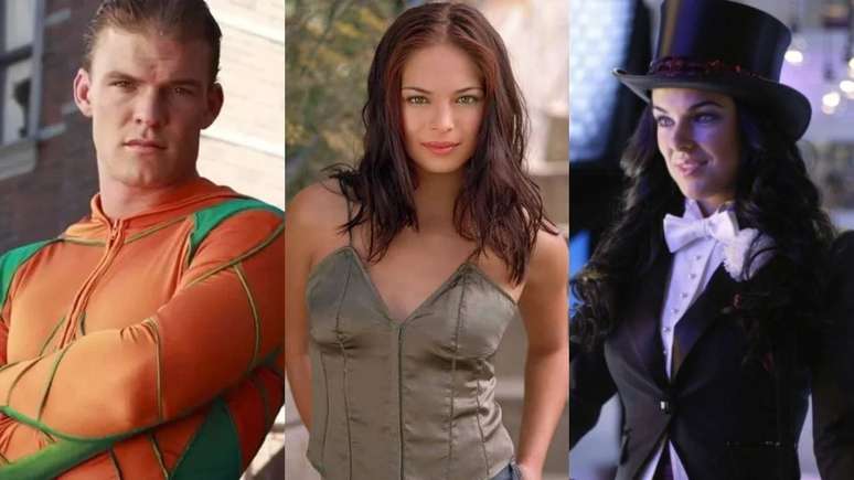 Alan Ritchson, Kristin Kreuk e Serinda Swan em Smallville.