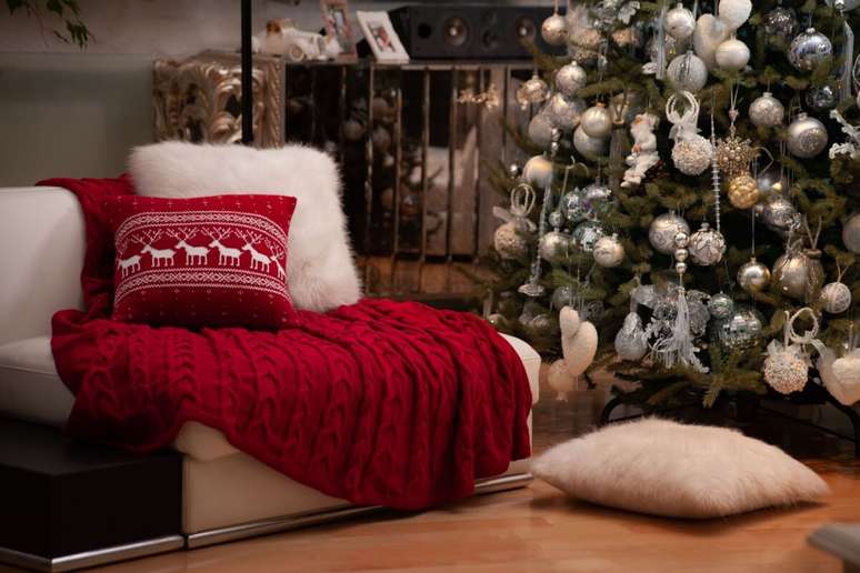 As almofadas s&atilde;o uma &oacute;tima op&ccedil;&atilde;o de decora&ccedil;&atilde;o para o Natal 