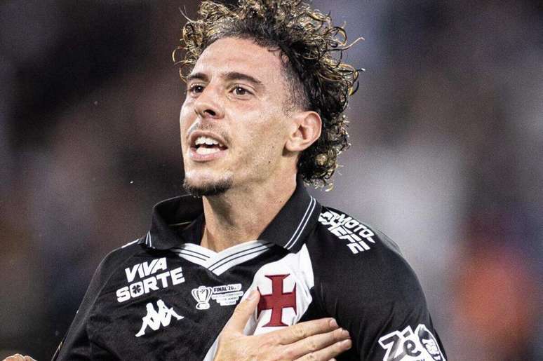 Nuno Moreira fez o gol do Vasco na decis&atilde;o contra o Corinthians &ndash;