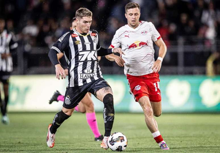 Santos realizou um amistoso contra o RB Leipzig em 2025 &ndash;