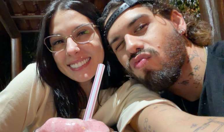 Ana Castela மற்றும் Zé Felipe ஞாயிற்றுக்கிழமை (21) ஒன்றாக மகிழ்ந்தனர்.