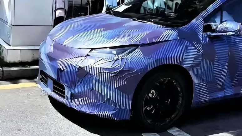 Novo BYD Dolphin em testes