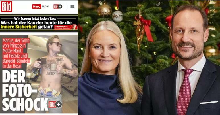 நார்வேஜியர்களை அதிர்ச்சியில் ஆழ்த்திய புகைப்படத்தில் மாரியஸ்: கைத்துப்பாக்கி மற்றும் ரூபாய் நோட்டுகளுடன் கேங்க்ஸ்டர் போல் காட்சியளிக்கிறார்; அடுத்த வீட்டில், இளவரசி மெட்டே-மாரிட் மற்றும் பட்டத்து இளவரசர் ஹாகோன்