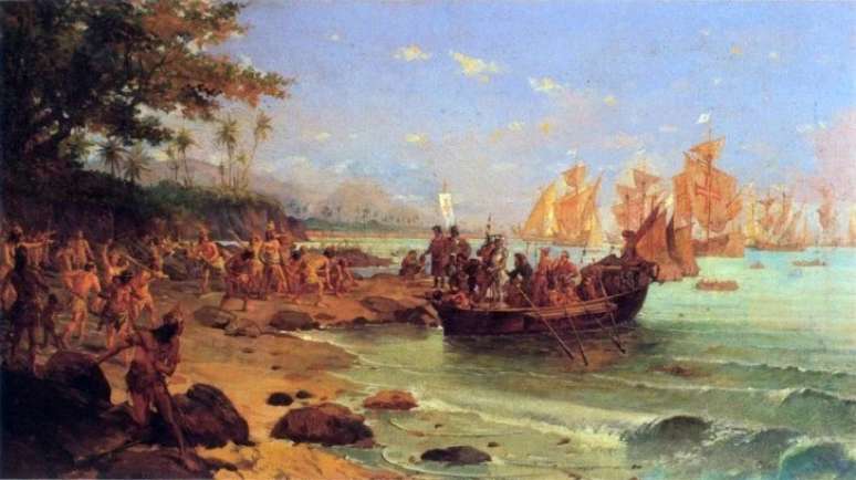 Quadro de Oscar Pereira da Silva (Reprodu&ccedil;&atilde;o)