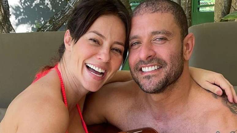 Paolla Oliveira and Diogo Nogueira. Reproduction/Instagram