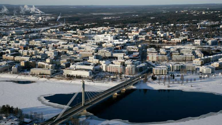 Capital da Lap&ocirc;nia, Rovaniemi tinha cerca de 6 mil habitantes quando foi invadida