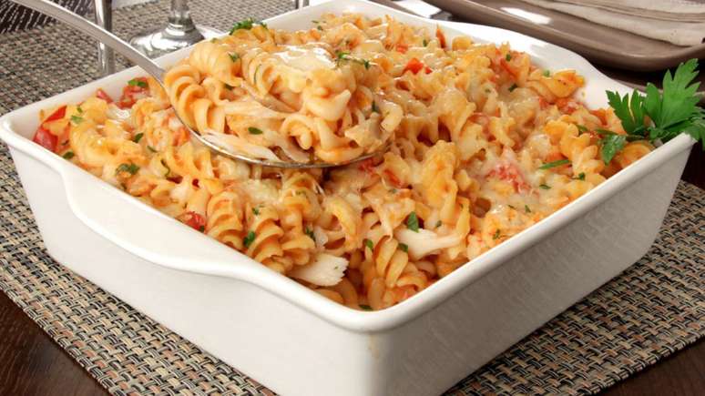 Macarronada de bacalhau &ndash; Foto: Stela Handa