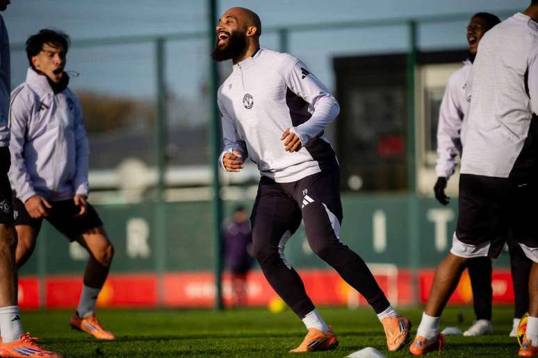 Atividade de prepara&ccedil;&atilde;o do Manchester United &ndash;