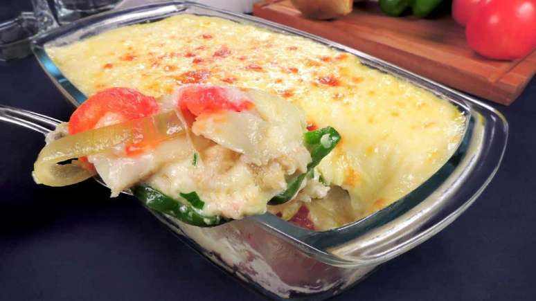 Escondidinho de bacalhau com mandioca &ndash; Foto: Rodrigo Moreira