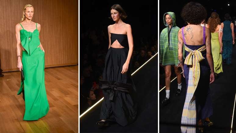 Desfiles de &Agrave; La Gar&ccedil;one e Alexandre Herchcovitch no SPFW (Fotos: Brazil News)