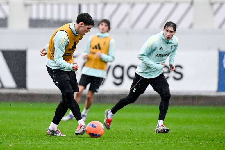 Atividade de prepara&ccedil;&atilde;o da Juve &ndash;