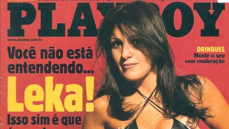 Leka Begliomini, posou para a Playboy