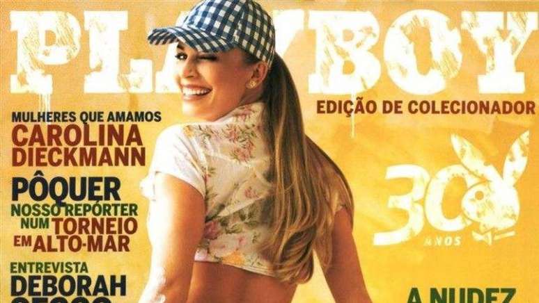 Grazi Massafera, posou para a Playboy