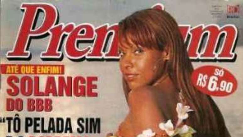 Solange Vega, posou para a Premium