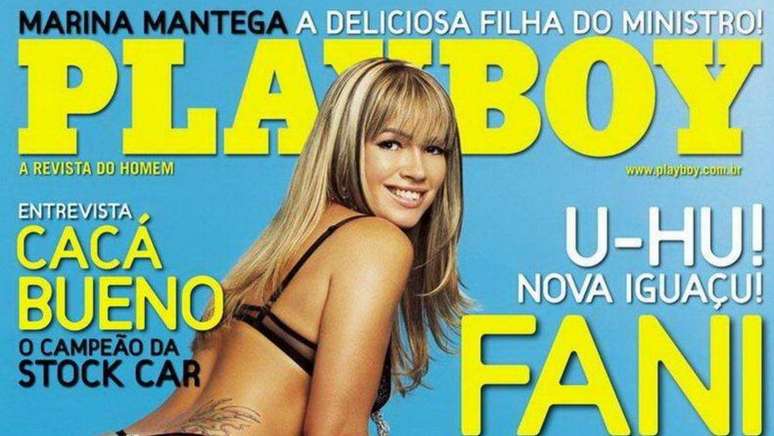 Fani Pacheco, posou para a Playboy