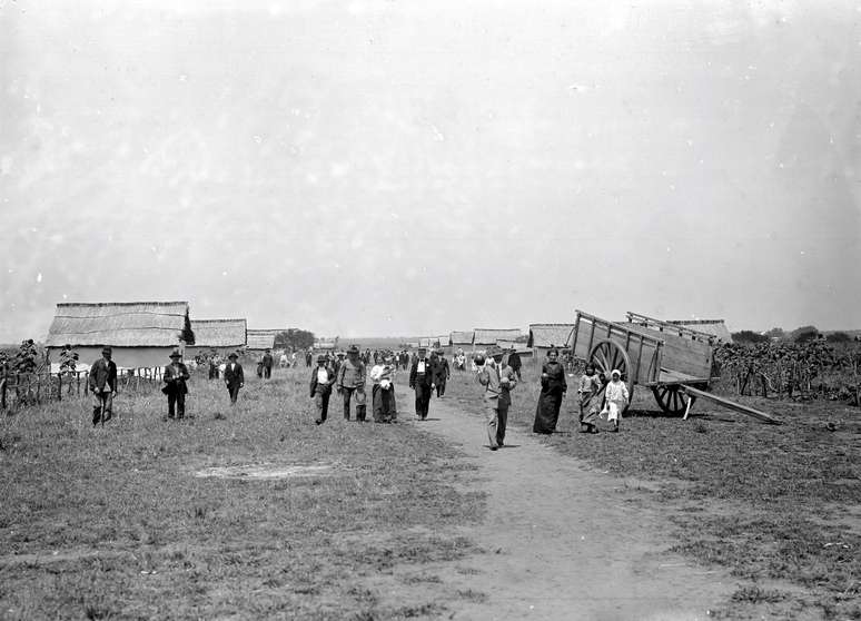 Nos prim&oacute;rdios de San Javier, a terra era considerada propriedade coletiva pelos imigrantes russos