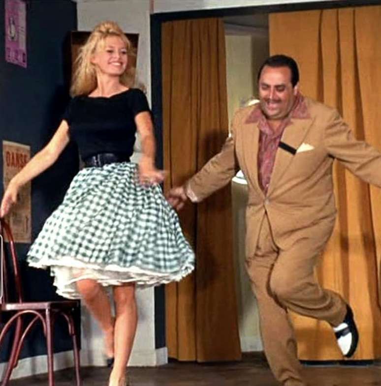 Brigitte Bardot em &ldquo;Quer Dan&ccedil;ar Comigo?&rdquo;, filme de 1959 