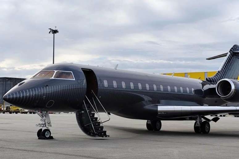 Este &eacute; o superjato de Cristiano Ronaldo.&nbsp;