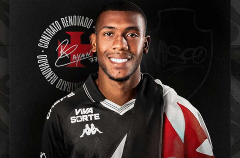 Vasco has agreed to extend striker Rayan's contract until December 2028 