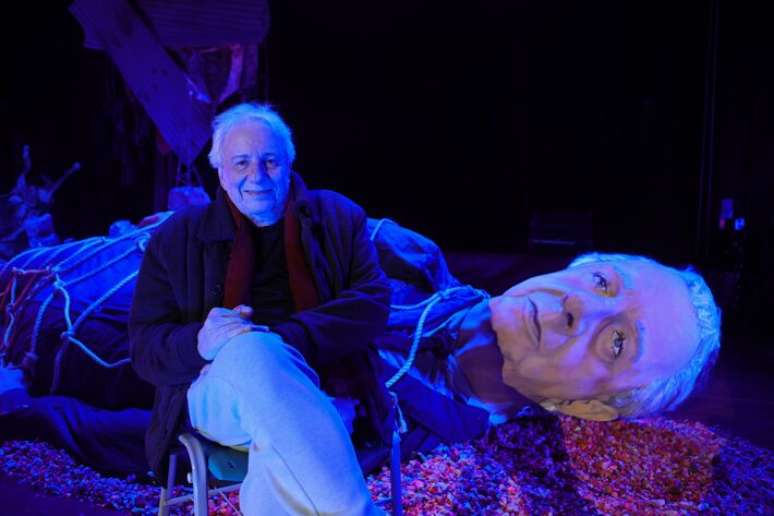 Marco Nanini voltou ao teatro com 'O Traidor'.