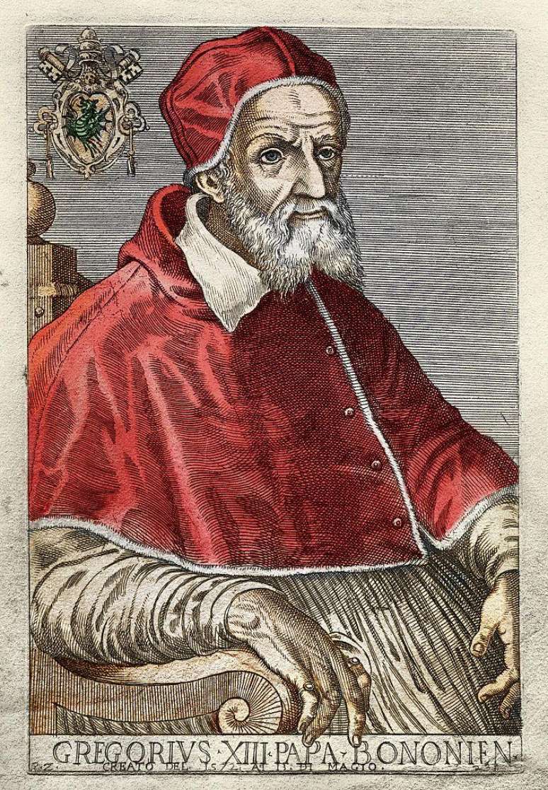 Nome do calend&aacute;rio 'gregoriano' vem do papa Greg&oacute;rio 13&ordm;