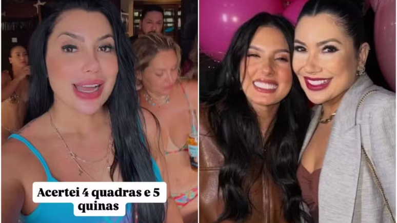 Rica! Amiga de Ana Castela diz que ganhou 4 quadras e 5 quintas na Mega da Virada