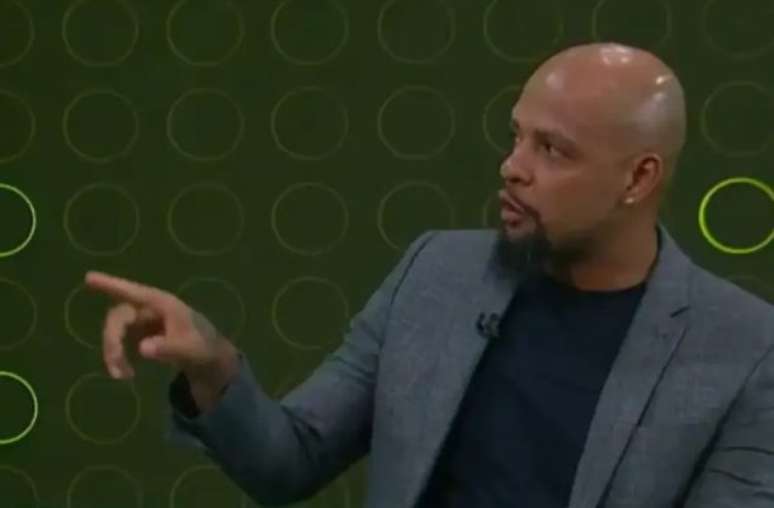 Reprodu&ccedil;&atilde;o de V&iacute;deo - Legenda: Felipe Melo criticou o planejamento do Palmeiras