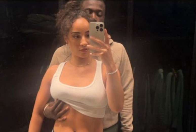 P&eacute;p&eacute; e Keana, mas conhecida como Teanna Trump, est&aacute;juntos h&aacute; quase dois anos.