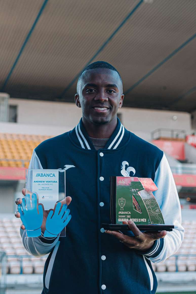 Andrew foi eleito o melhor goleiro do Campeonato Portugu&ecirc;s no &uacute;ltimo m&ecirc;s de dezembro 