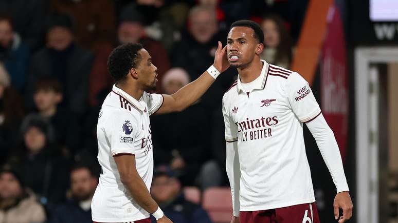 Gabriel Magalh&atilde;es foi o destaque da vit&oacute;ria do Arsenal