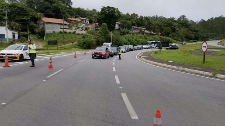 Rodovia Mogi-Bertioga liga a Regi&atilde;o Metropolitana de S&atilde;o Paulo ao Litoral Norte do Estado.