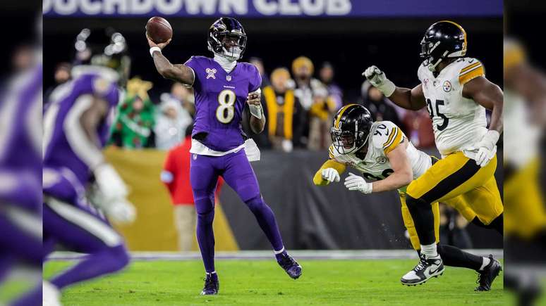 2024 రెగ్యులర్ సీజన్ 16వ వారంలో లామర్ జాక్సన్ వర్సెస్ ది స్టీలర్స్ 