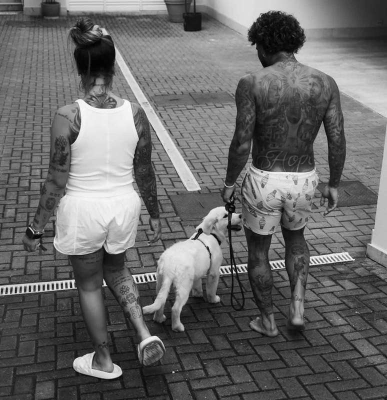 Casal viveu junto em Belo Horizonte durante a passagem do jogador pelo Cruzeiro &ndash;