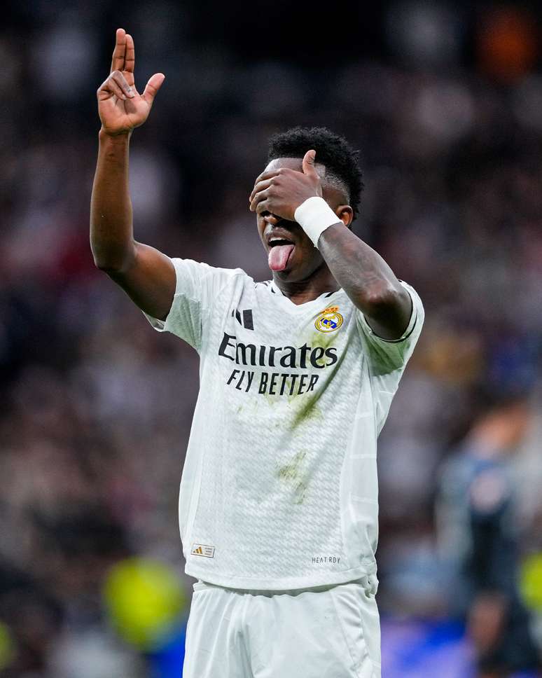 Vinicius J&uacute;nior pelo Real Madrid 