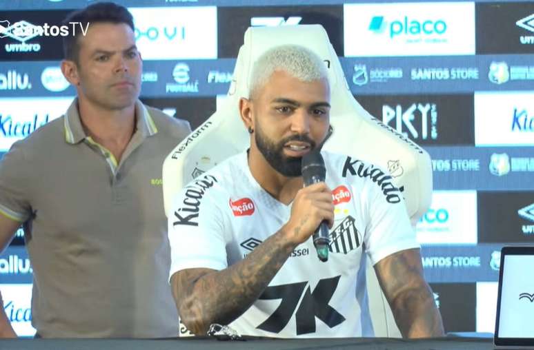 Gabigol afirmou estar em casa em retorno ao Santos &ndash;