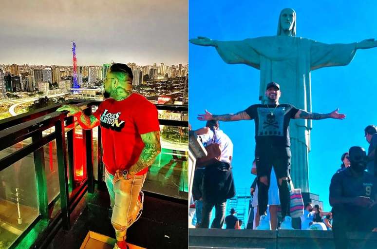 Carlos Adrian Mancini mostrava viagens e restaurantes que frequentava 