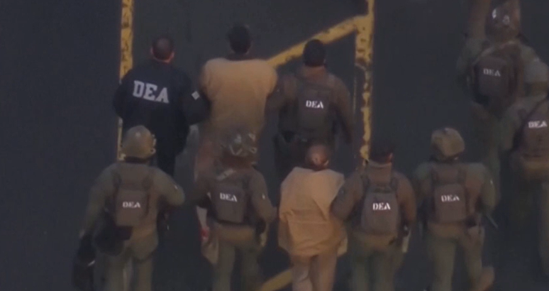 Nicol&aacute;s Maduro chega ao tribunal de Nova York 